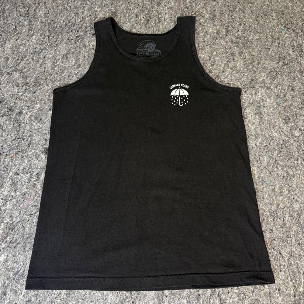 Lurking Class Sketchy Tank Mens Black Tank Top When It Rains It Pours Medium
